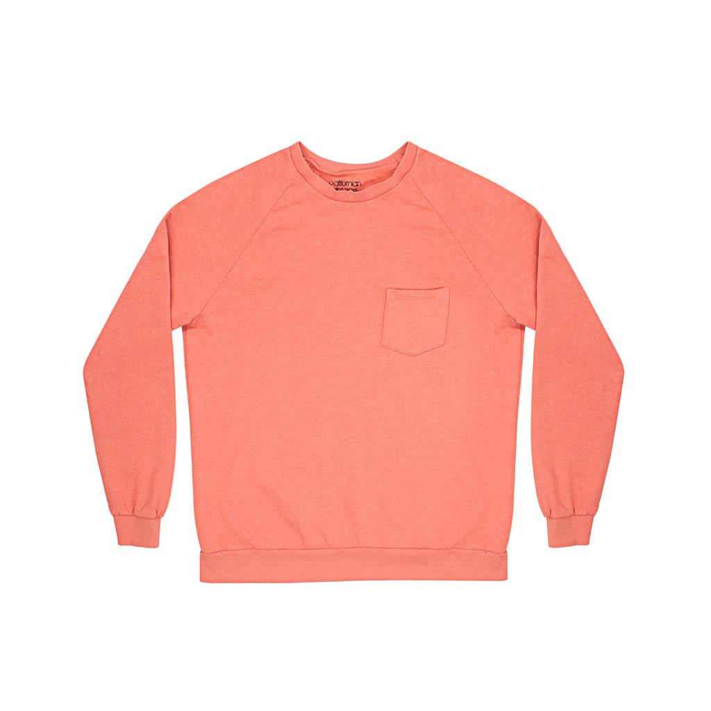 Sweatshirt Pocket Dusty Orange