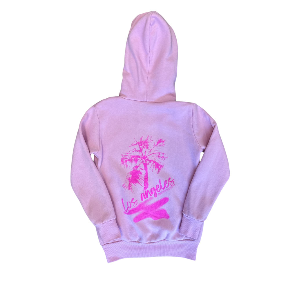 Brushed Palms W Zip Up Hoodie