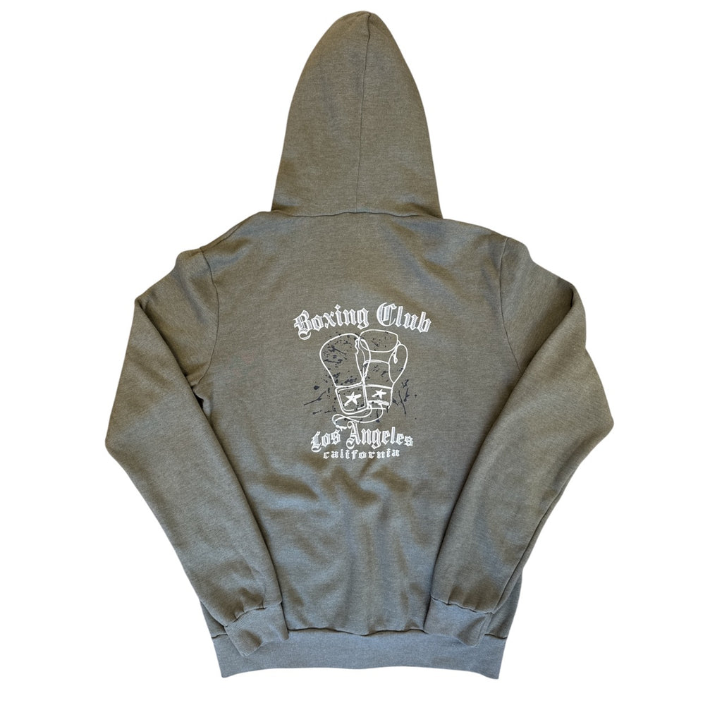 Boxing Splatters Zip Up Hoodie