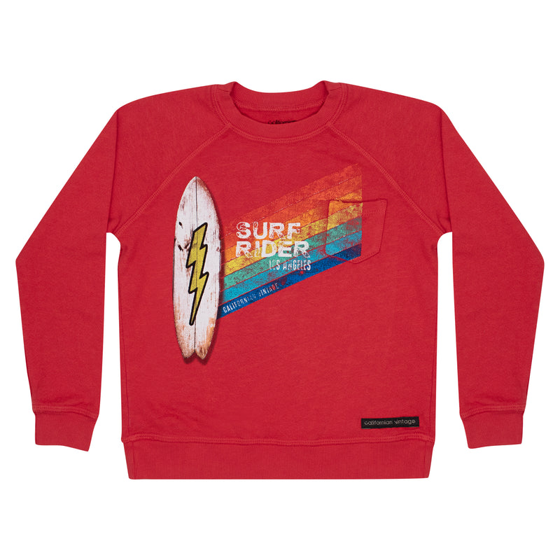 Surf Rider sweatshirt pocket