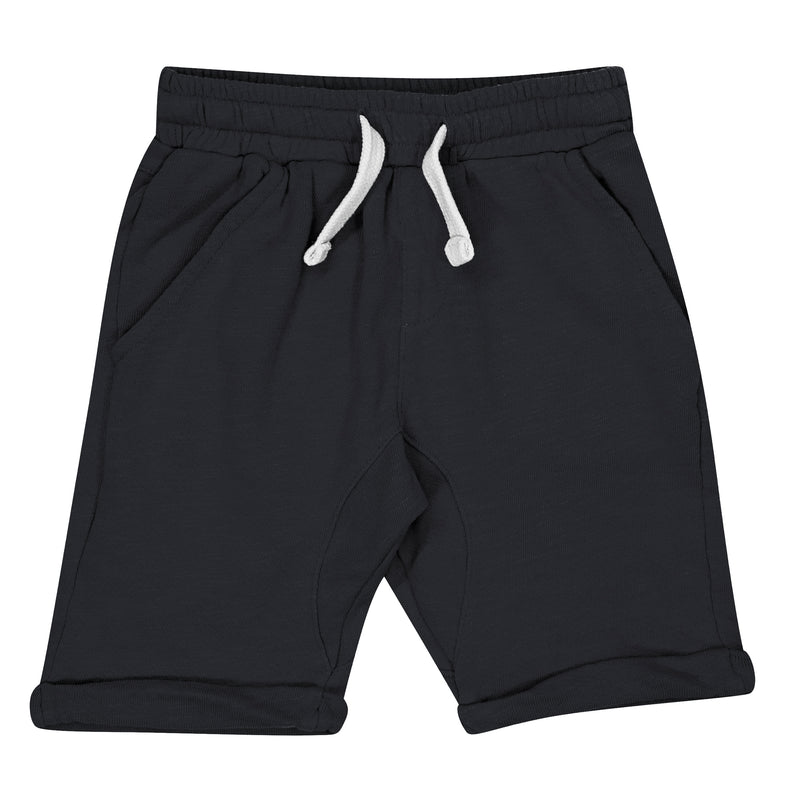 Drop crotch shorts charcoal