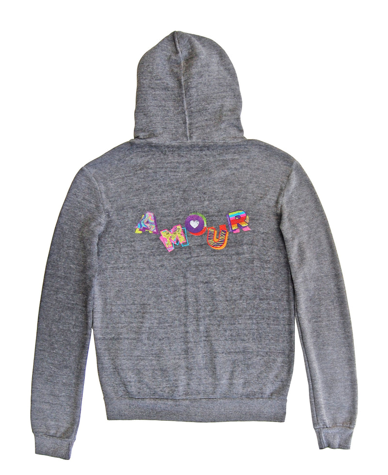 Amour Zip Up Hoodie