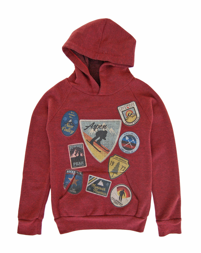 Ski Patches Hoodie