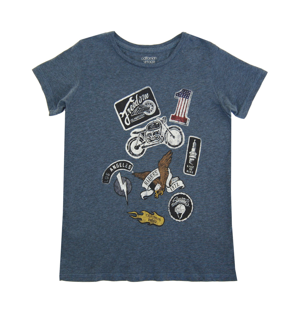 Moto Patches Tee