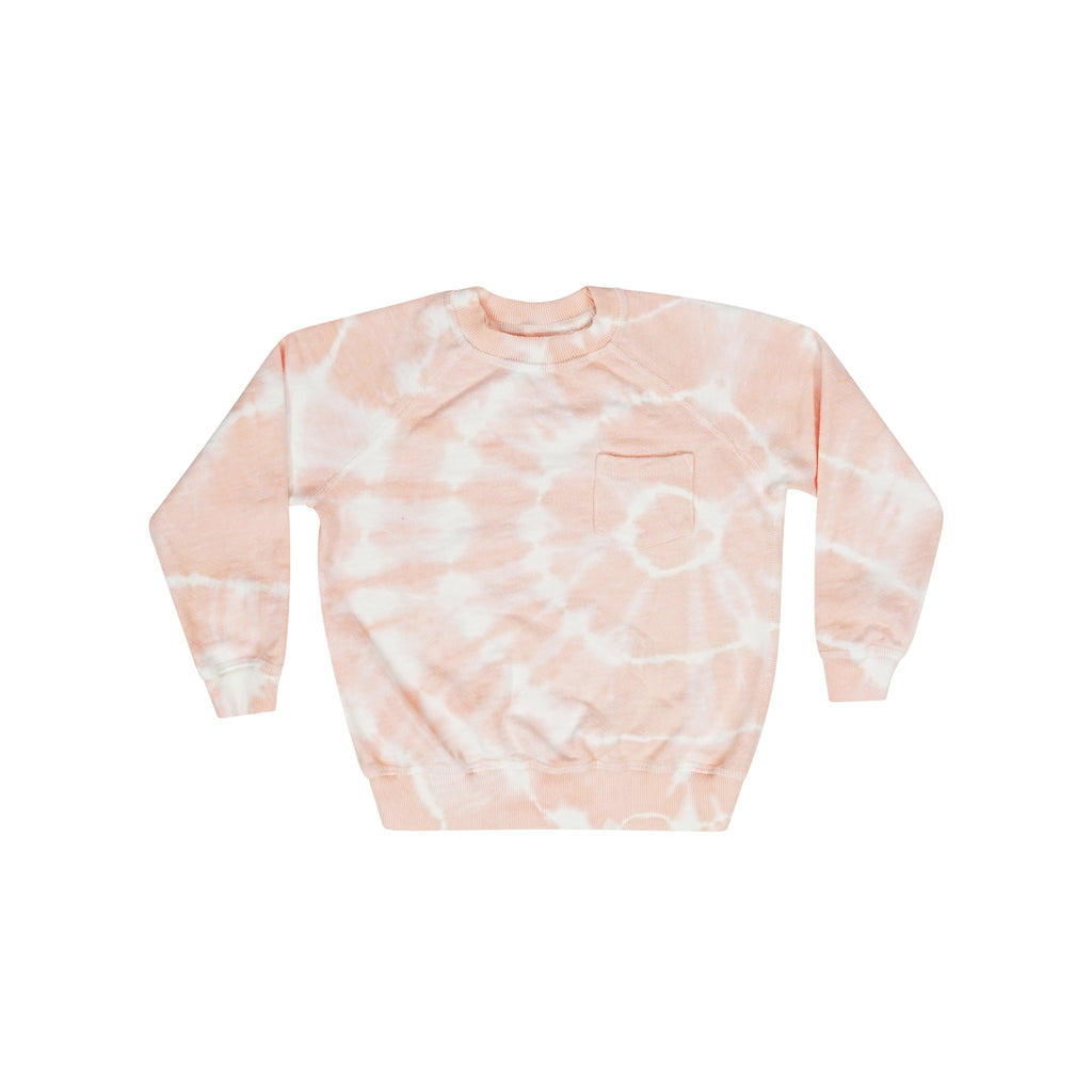 Tie dye girl sweatshirt pocket TD53