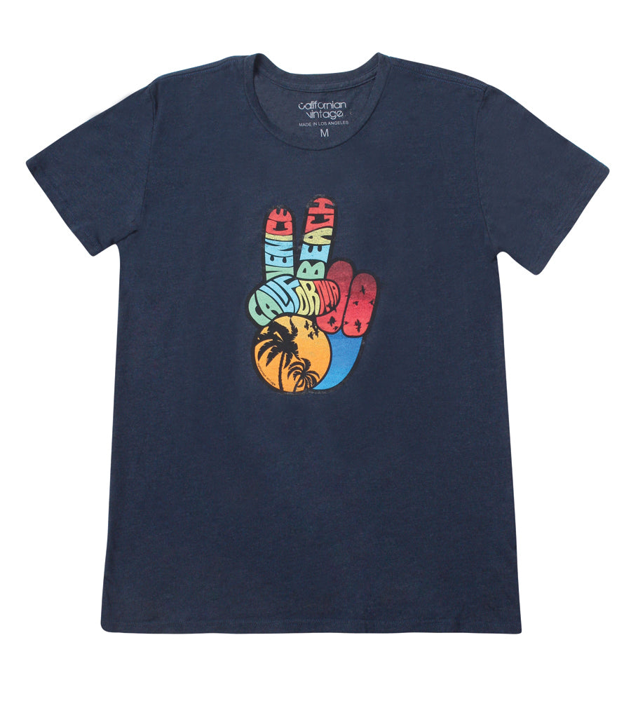 Venice Peace Midnight Tee